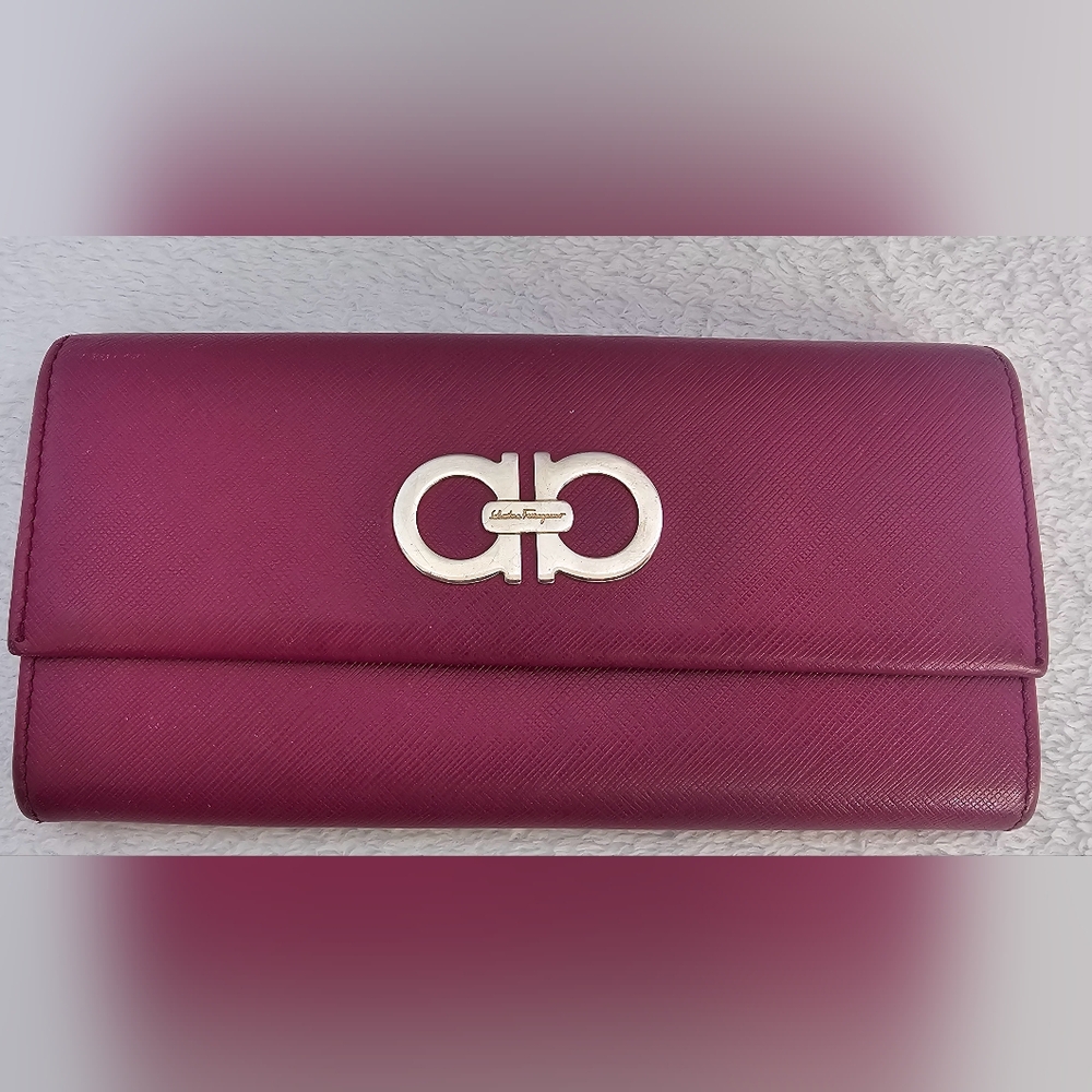 Salvatore Ferragamo Magenta Wallet